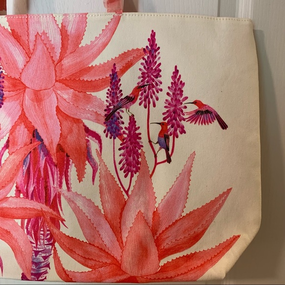 Estée Lauder hummingbird tote bag - Picture 2 of 6